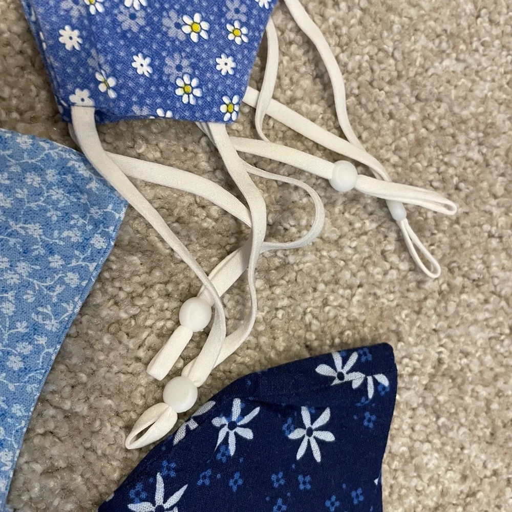 Set of 6 child-size face masks